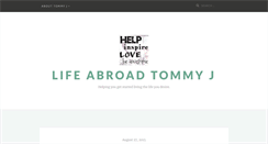 Desktop Screenshot of lifeabroadtommyj.com